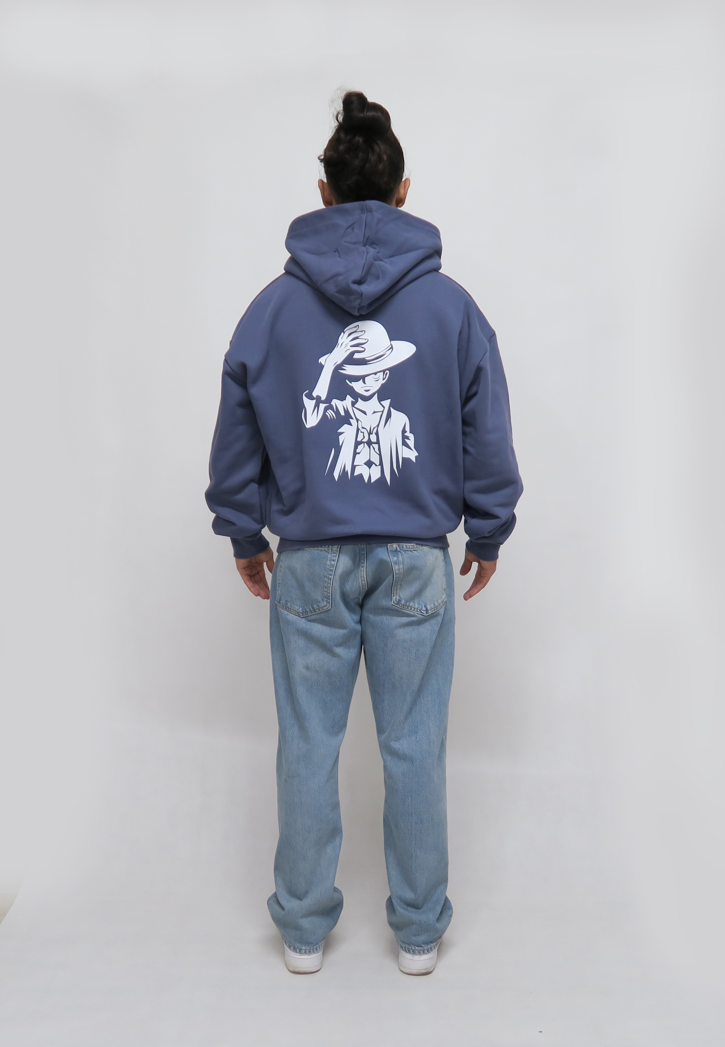 C.M Ultra Heavy Oversize Hoodie Vintageblue
