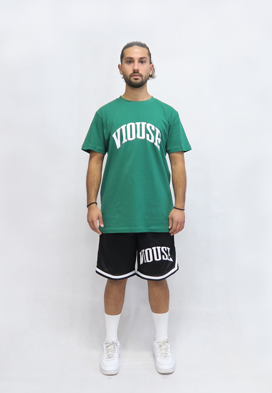 College Round Neck Forest Green Tee