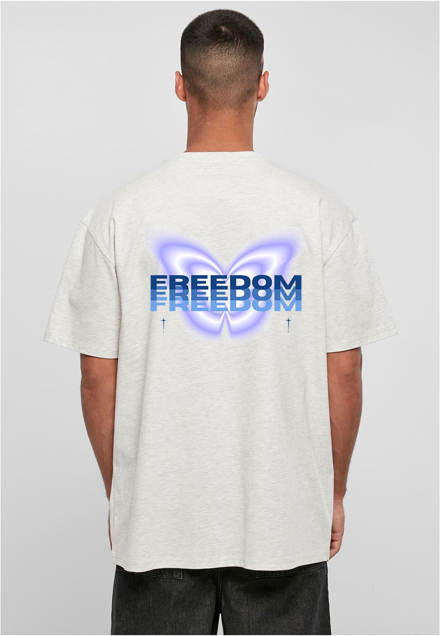 Freedom Heavy Oversize Lightgrey Tee